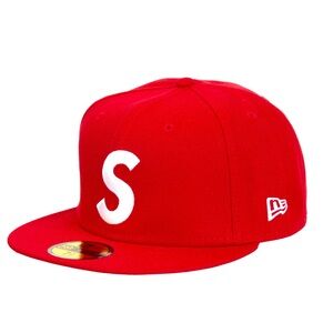 Supreme screw ball new era red size 7 1/2